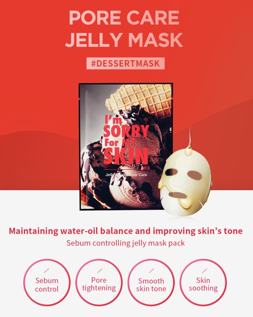 I'M SORRY FOR MY SKIN Jelly Mask Pore Care