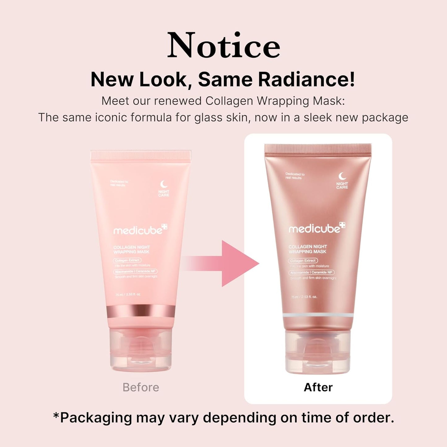 MEDICUBE Collagen Night Wrapping Mask 75 ml