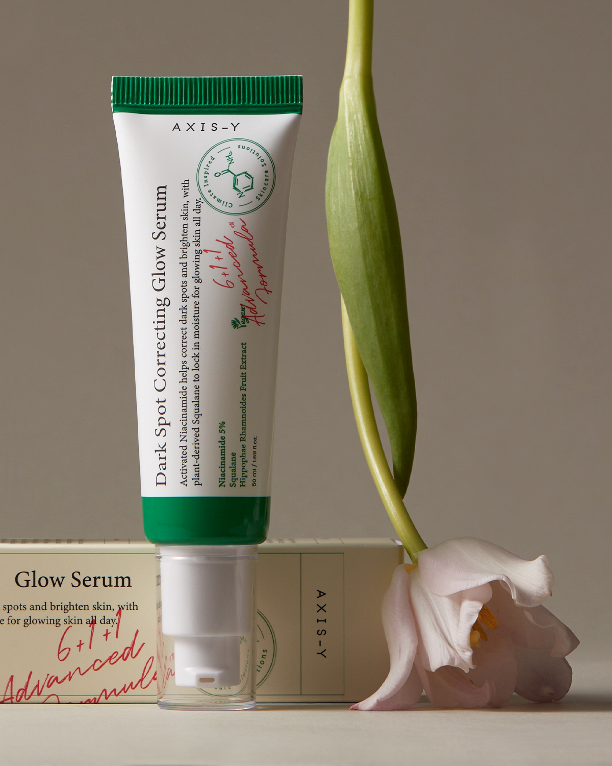 AXIS-Y DARK SPOT CORRECTING GLOW SERUM CORRECTS & BRIGHTENS 50ML