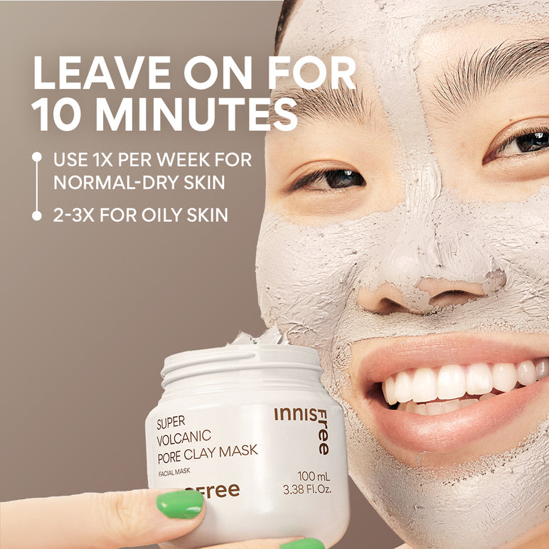 INNISFREE Super Volcanic Pore Clay Mask (100ml)