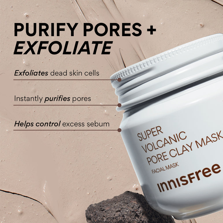 INNISFREE Super Volcanic Pore Clay Mask (100ml)