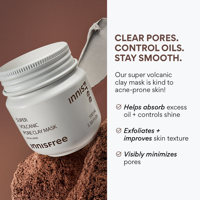 INNISFREE Super Volcanic Pore Clay Mask (100ml)
