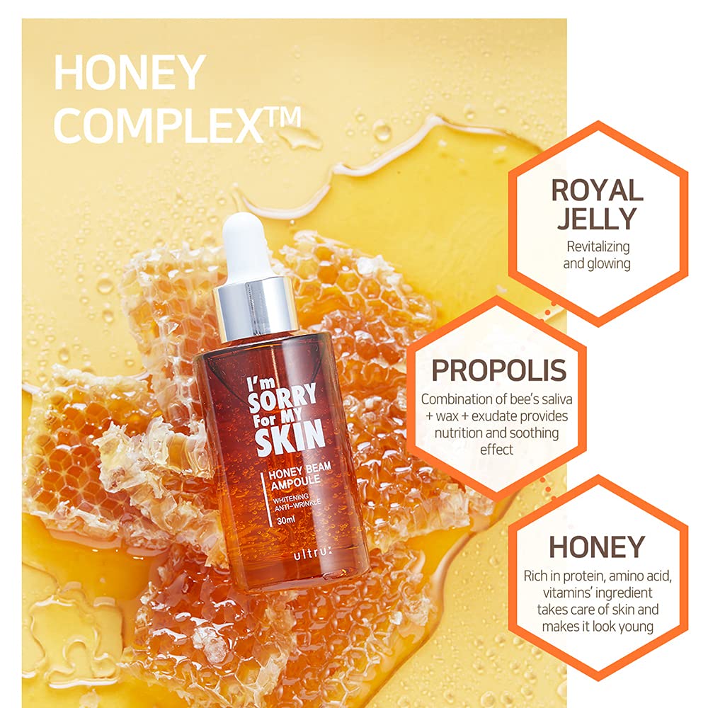 I'M SORRY FOR MY SKIN Honey Beam Ampoule 30ml